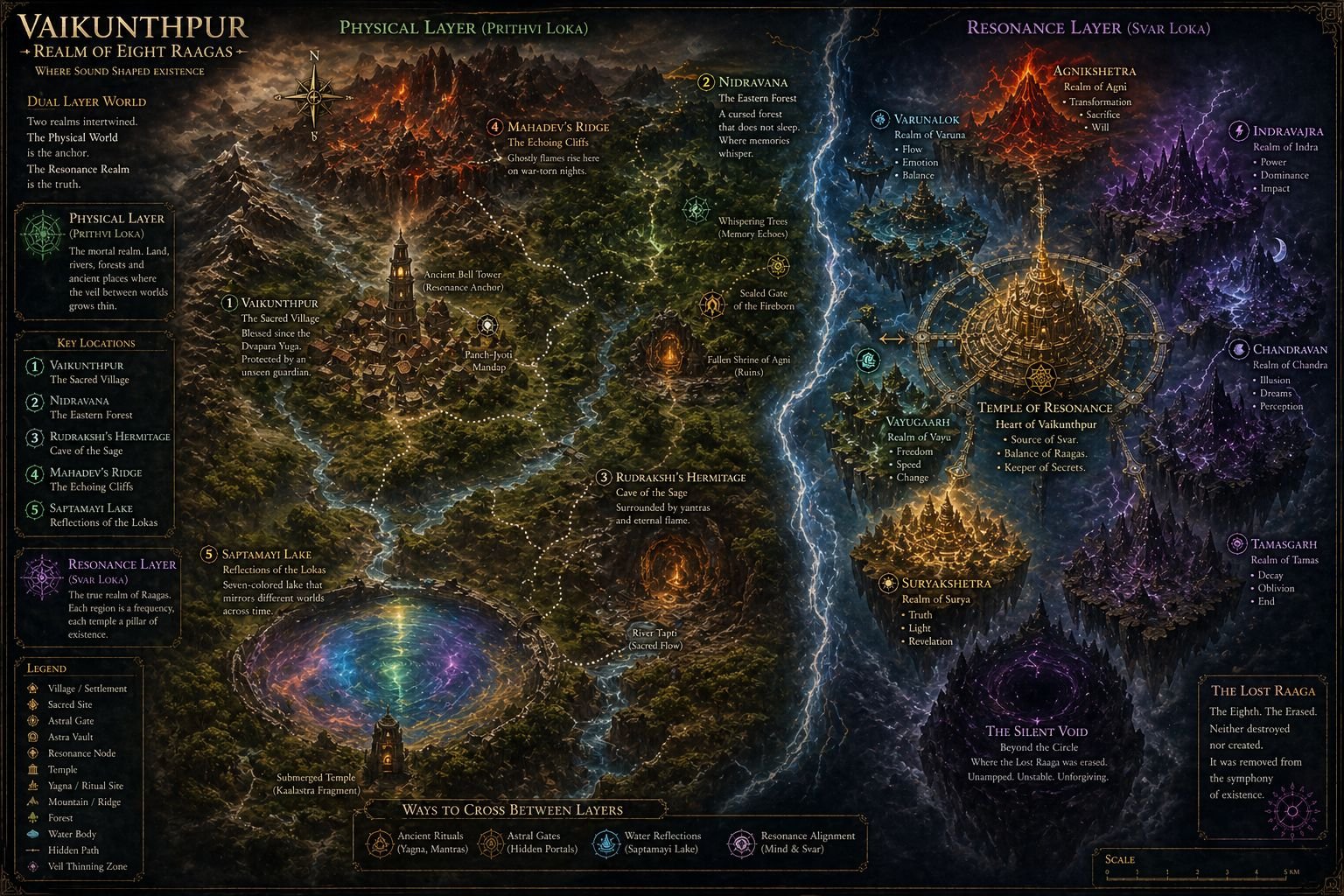 Vaikunthpur Realm Map