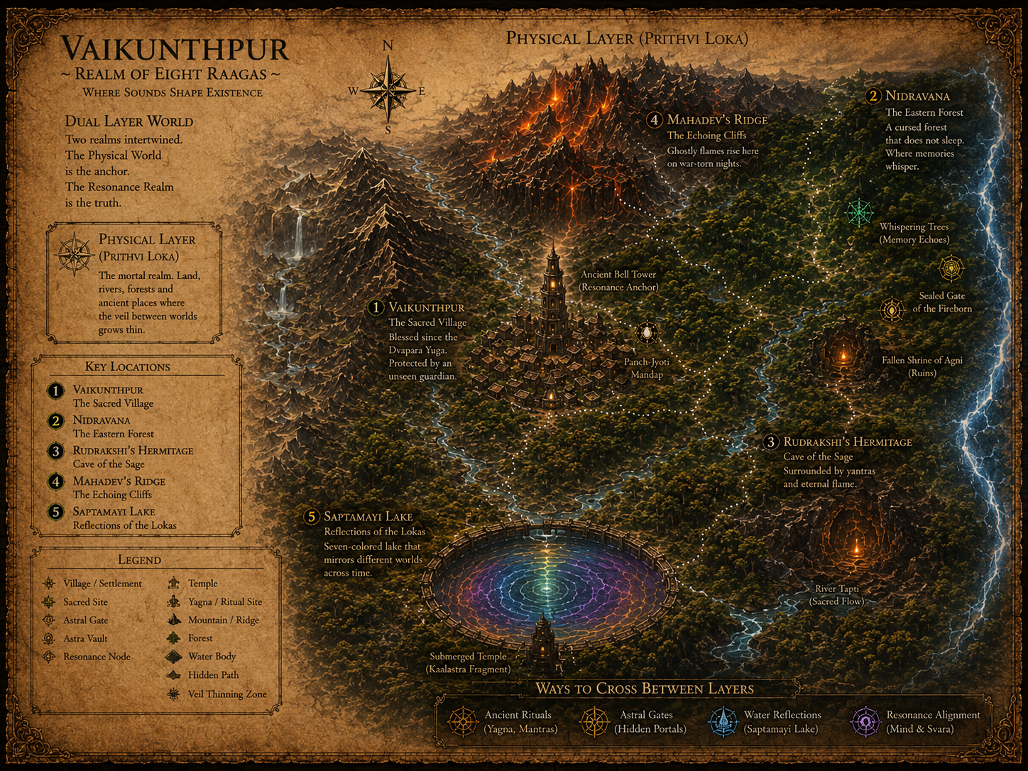 Vaikunthpur Realm Map